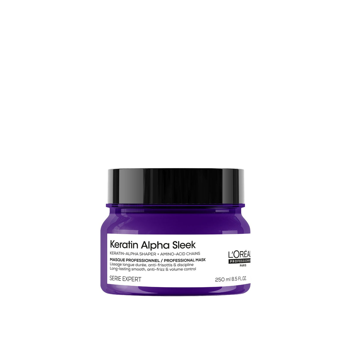 Keratin Alpha Sleek Anti-Frizz Hair Mask for Smooth Hair