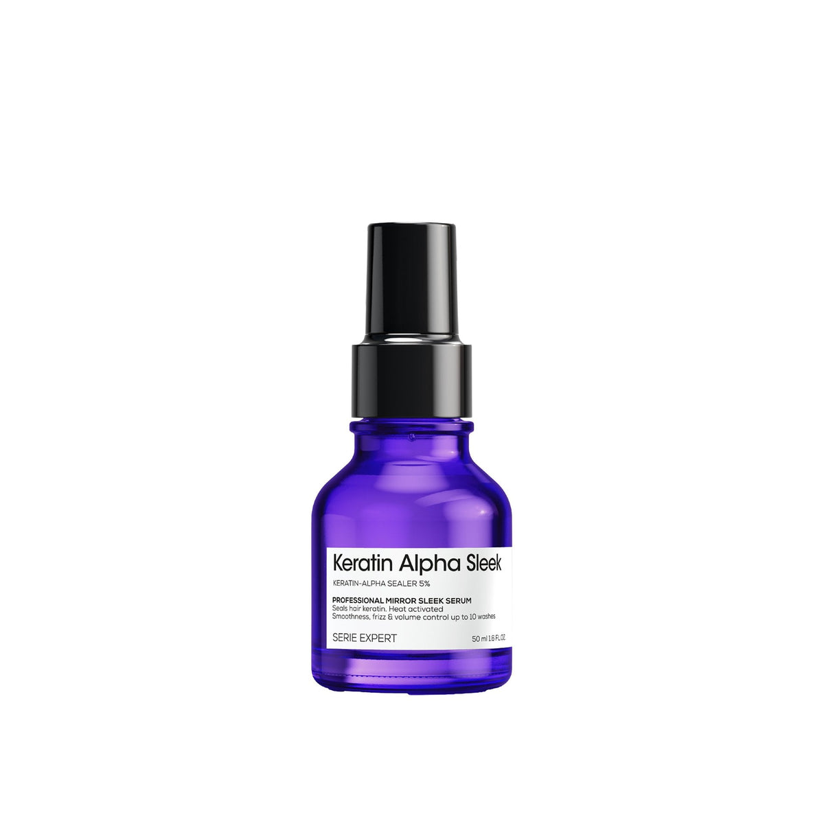 Keratin Alpha Sleek Anti-Frizz Hair Serum for Hair Shine