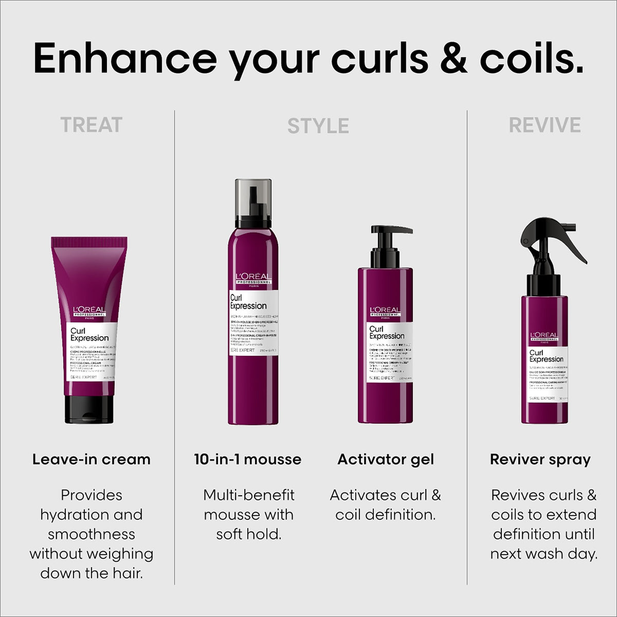 Curl Expression Defining Leave-In Jelly
