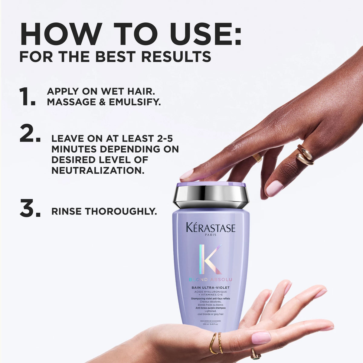 Kérastase Blond Absolu Bain Ultra-Violet Purple Shampoo