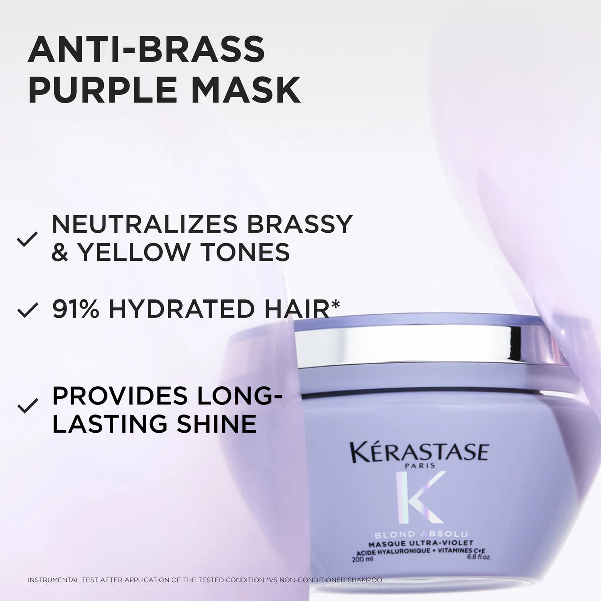 Kérastase Blond Absolu Masque Ultra Violet Purple Hair Mask