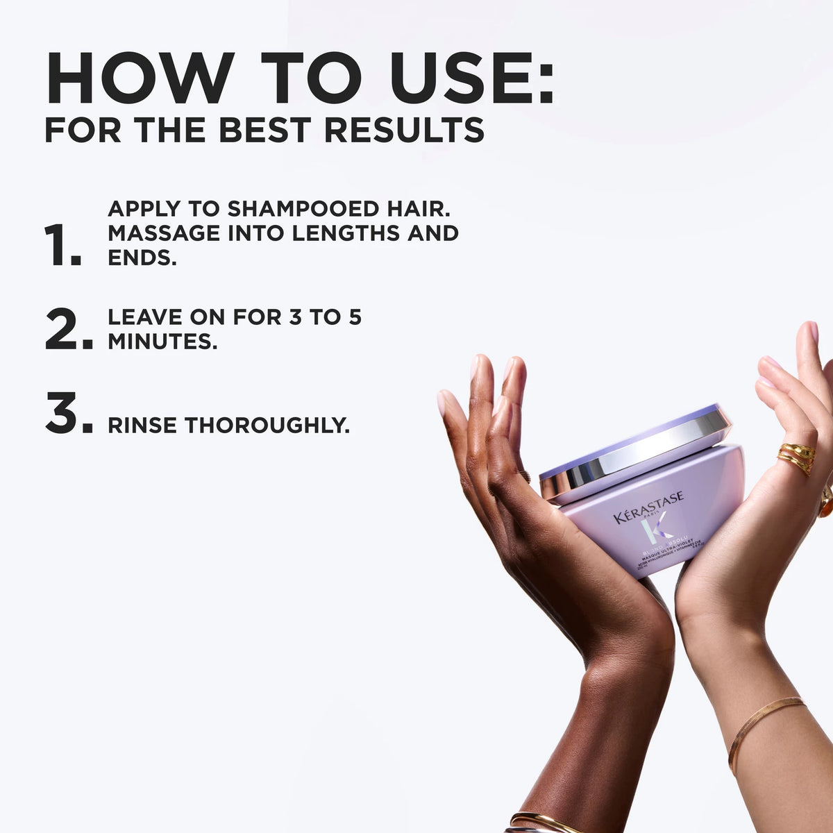 Kérastase Blond Absolu Masque Ultra Violet Purple Hair Mask