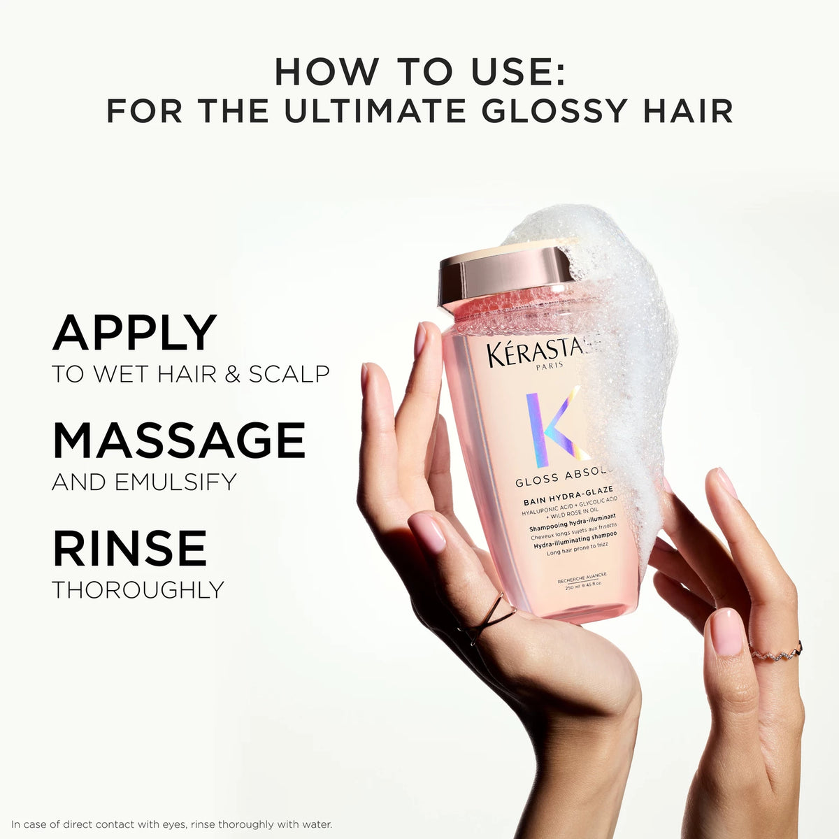 Kérastase Gloss Absolu Bain Hydra-Glaze Anti-Frizz Shampoo