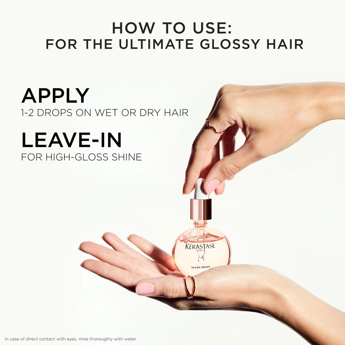 Kérastase Gloss Absolu Glaze Drops Anti-Frizz Hair Oil