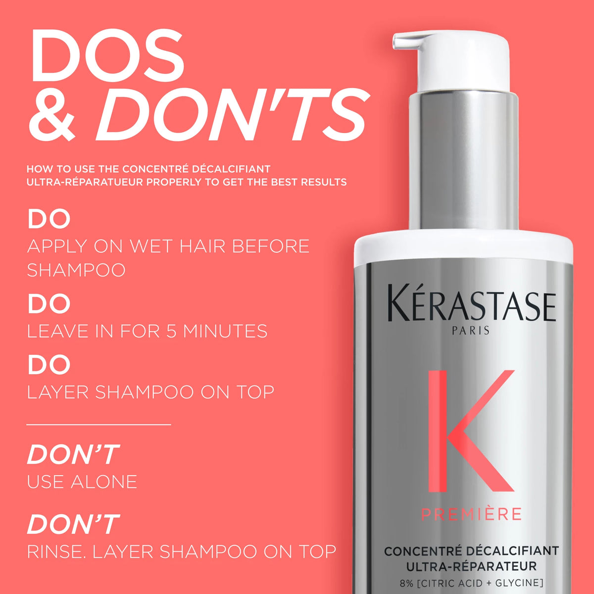 Kérastase Première Concentré Décalcifiant Ultra-Réparateur Repairing Treatment